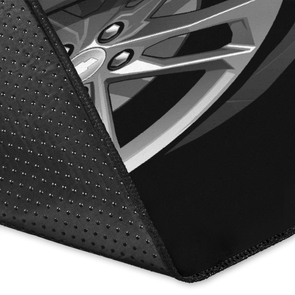 2017 Camaro RS 50th Anniversary Edition Car Art Area Rug