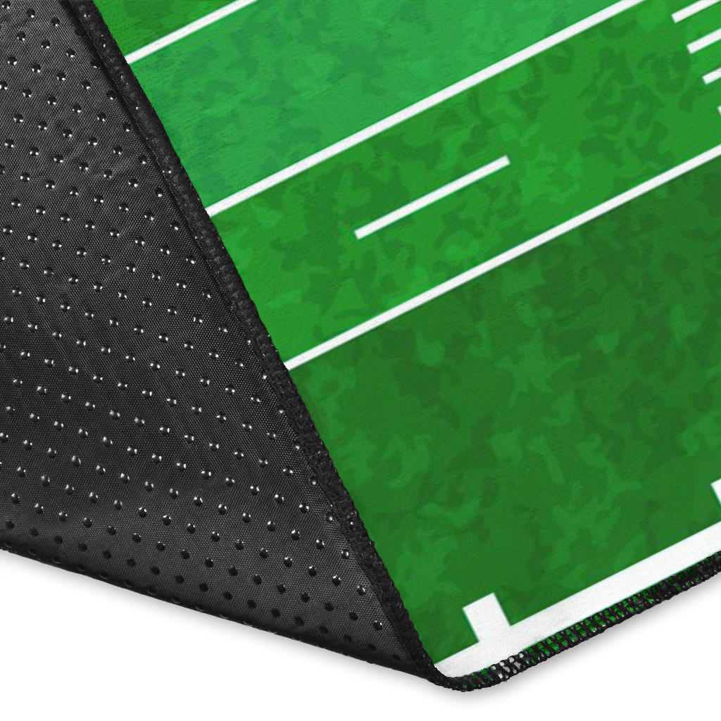 Football Field Area Rug