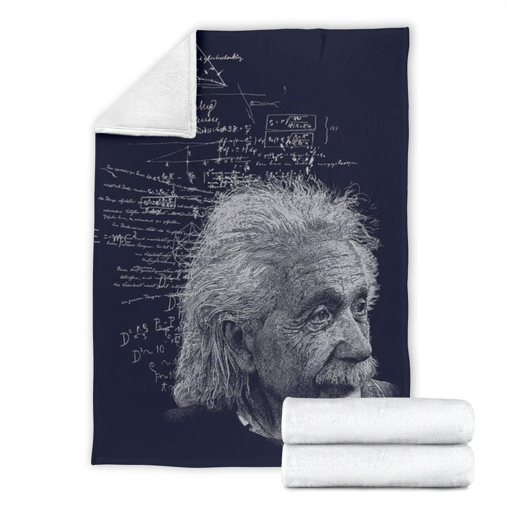 Albert Einstein Premium Blanket