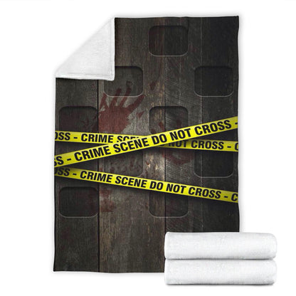 Crime Scene Premium Blanket