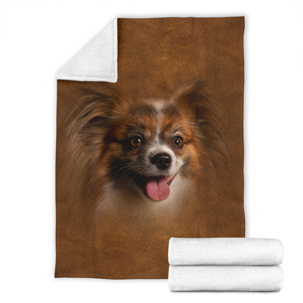 Premium Blanket Papillon Face Hair