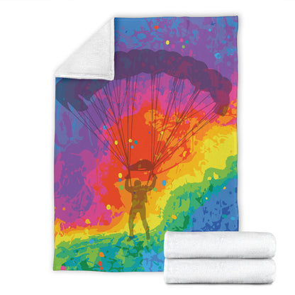 Paint Splatter Premium Blanket
