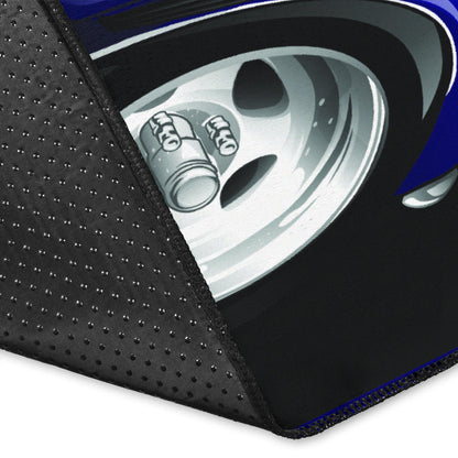 1st Generation Camaro Purple Black Area Rug