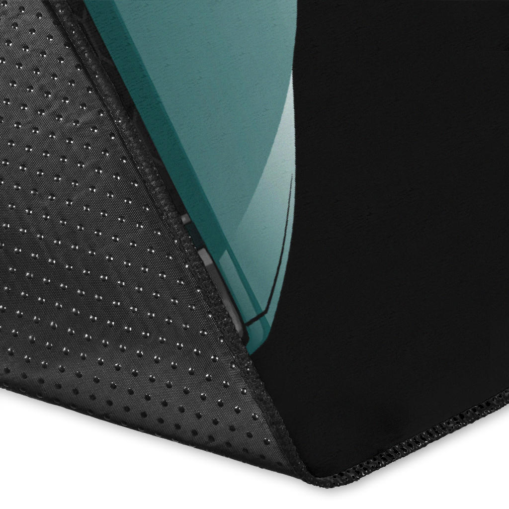 2008 Mustang Car Art Area Rug