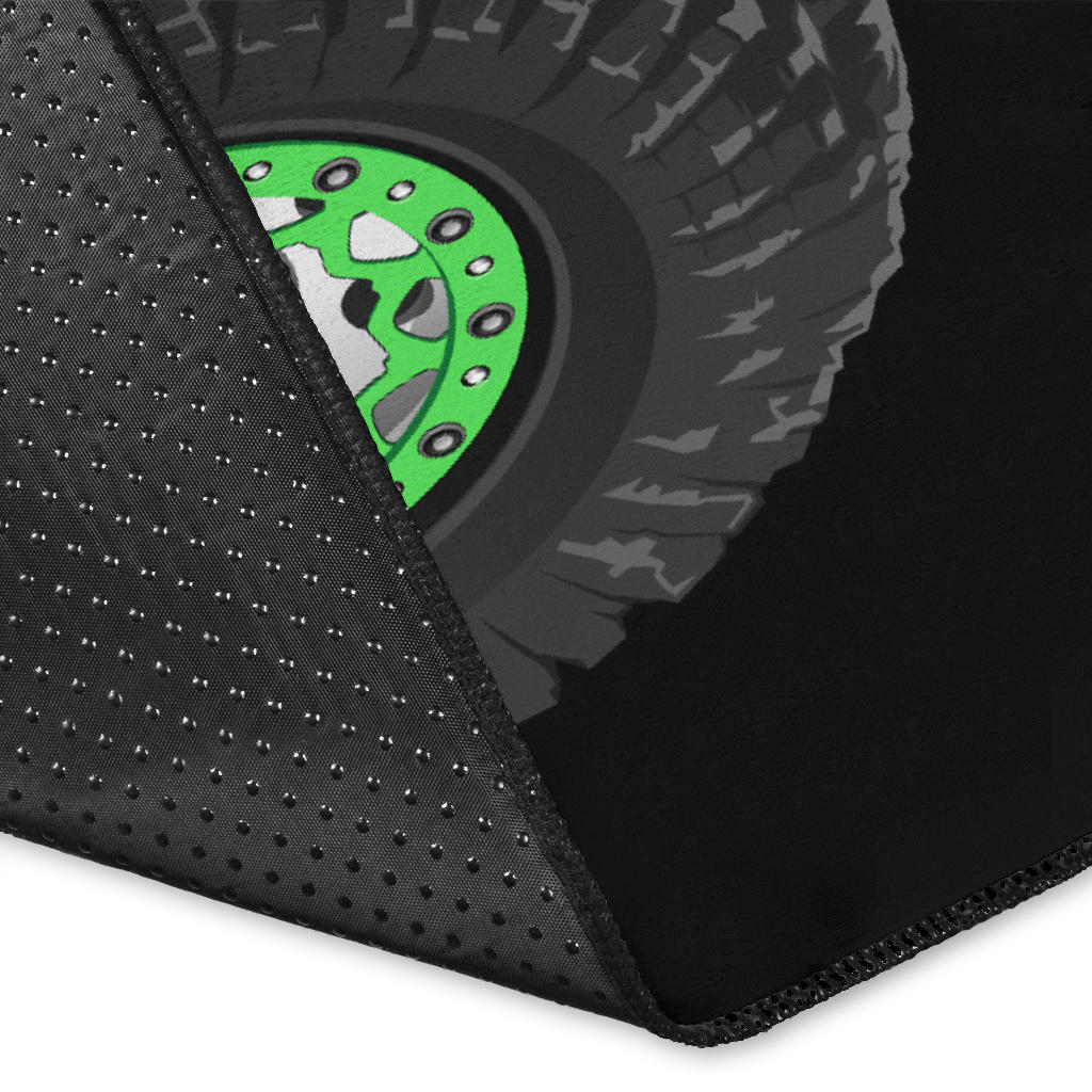 Rocktoy Jeep Green Area Rug