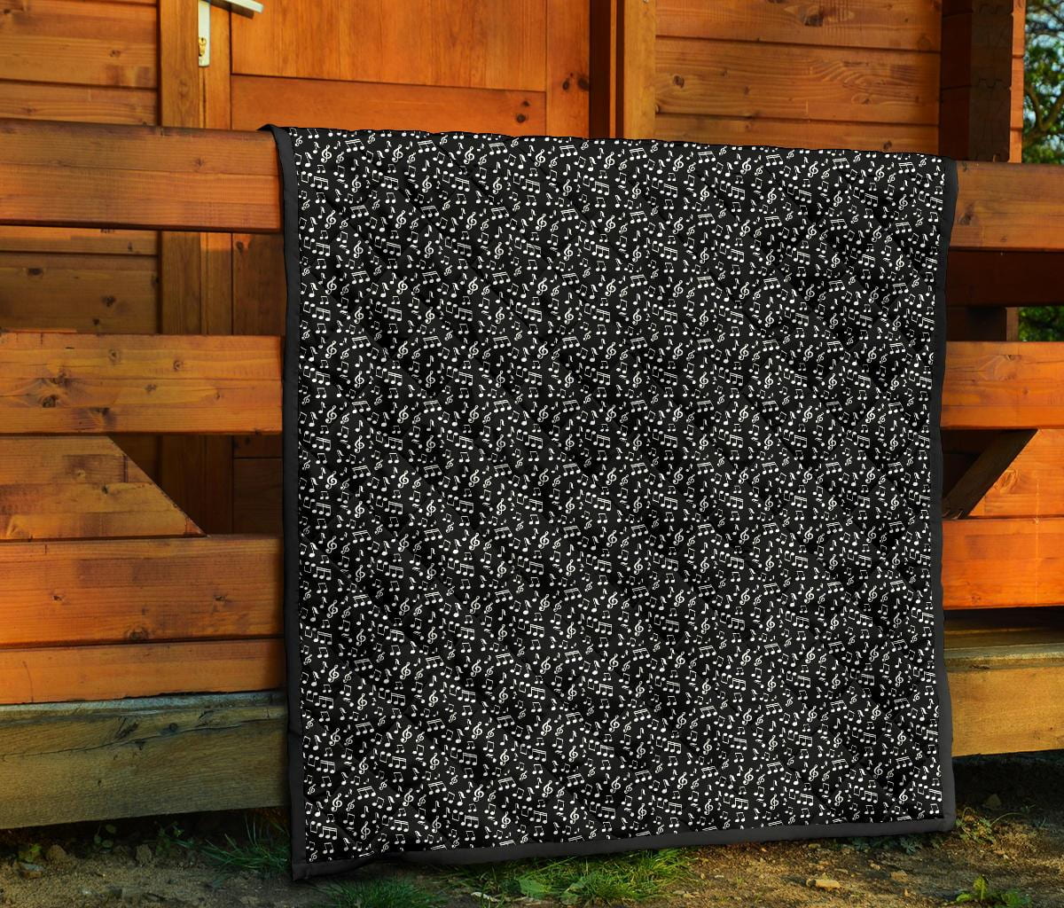 Black Notes  Quilt