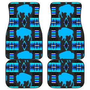 Midnight Lake Buffalo Set of 4 Car Floor Mats