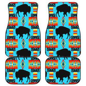 Buffalo Sky Set of 4 Car Floor Mats