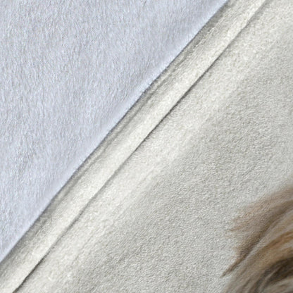 Premium Blanket Shih Tzu Face Hair Blanket