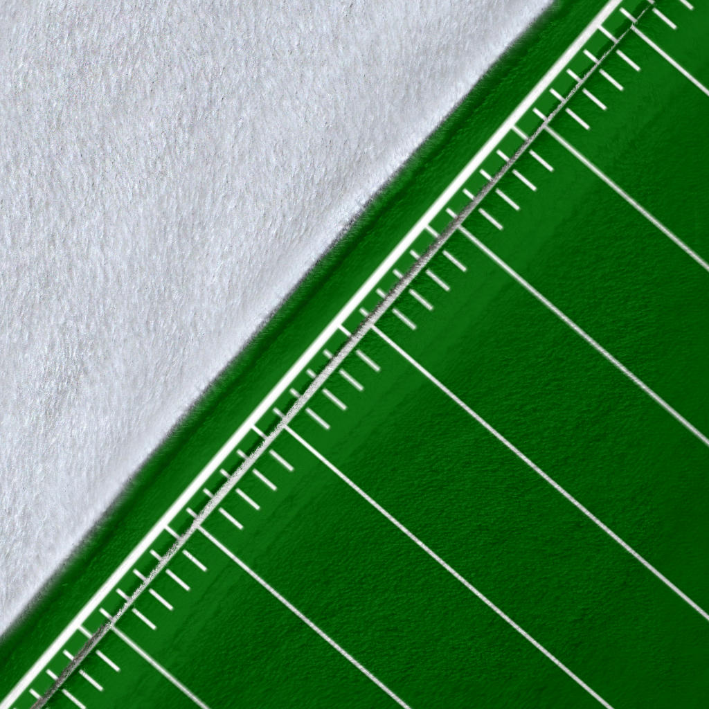 Football Field Paintball Premium Blanket