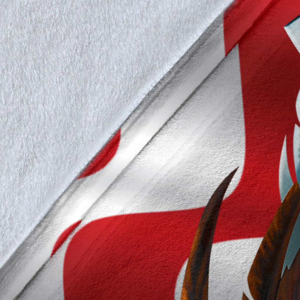 American Bald Eagle Shield Flag Premium Blanket