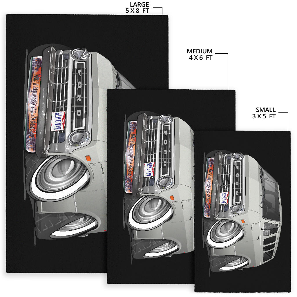 Hip E Van Econoline Area Rug