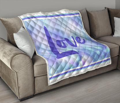 Love Quilt Purple