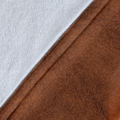 Premium Blanket Vizsla Face Hair Blanket