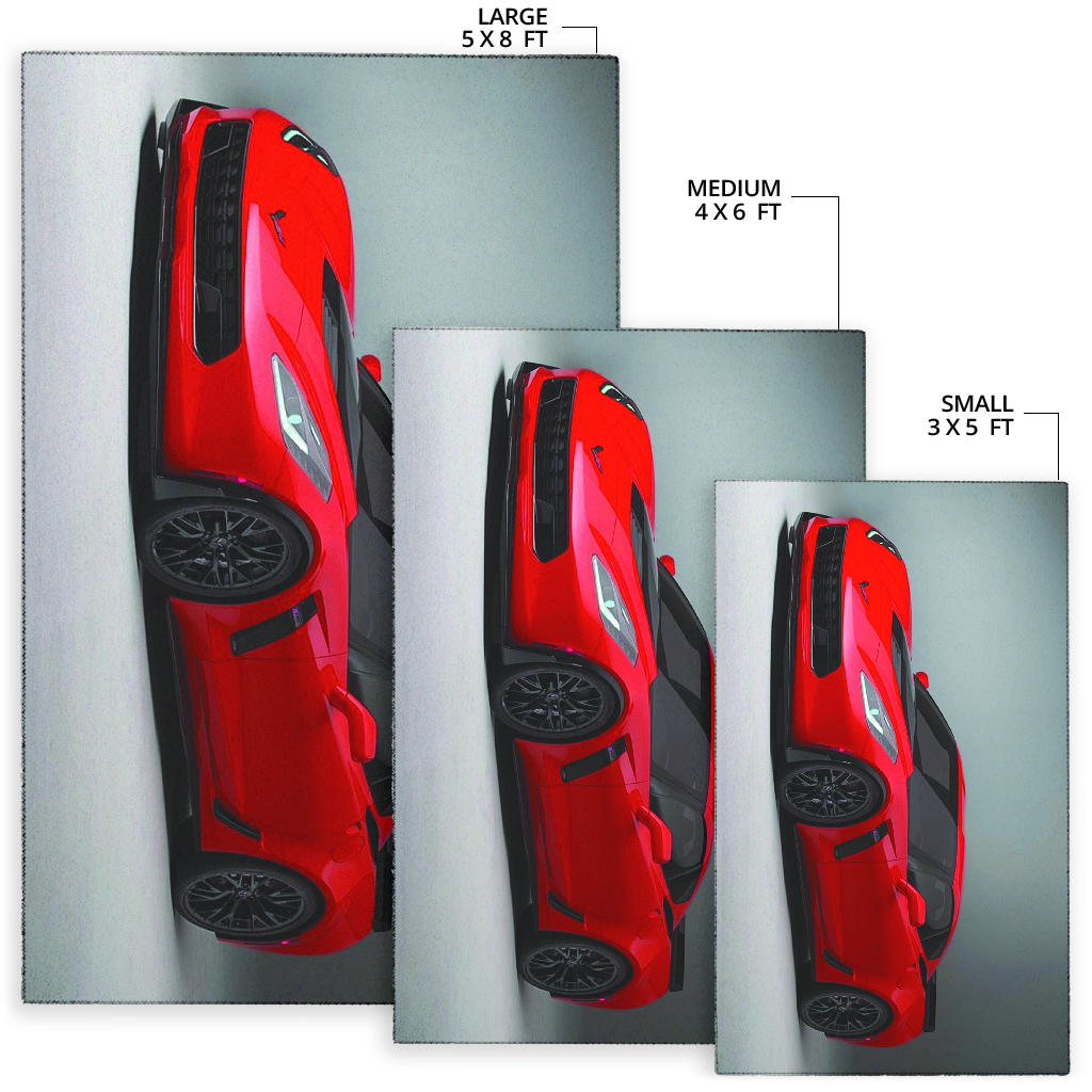 2015 Z06 Red Corvette