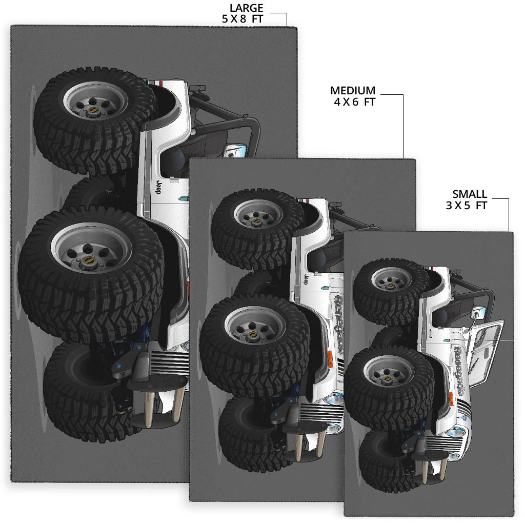 1980 Jeep Renegade CJ5 4x4 Area Rug