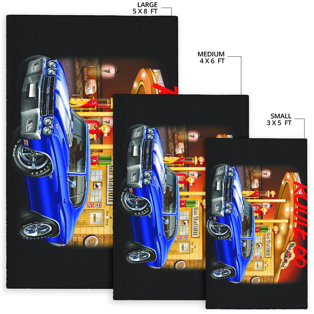 Route 66 1970 Chevelle Area Rug