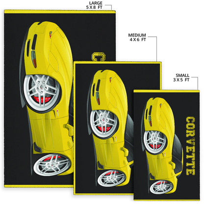 2006 Z06 Corvette Area Rug