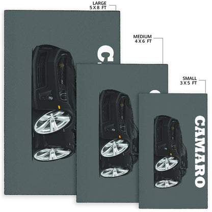 2013 Camaro Car Art Area Rug