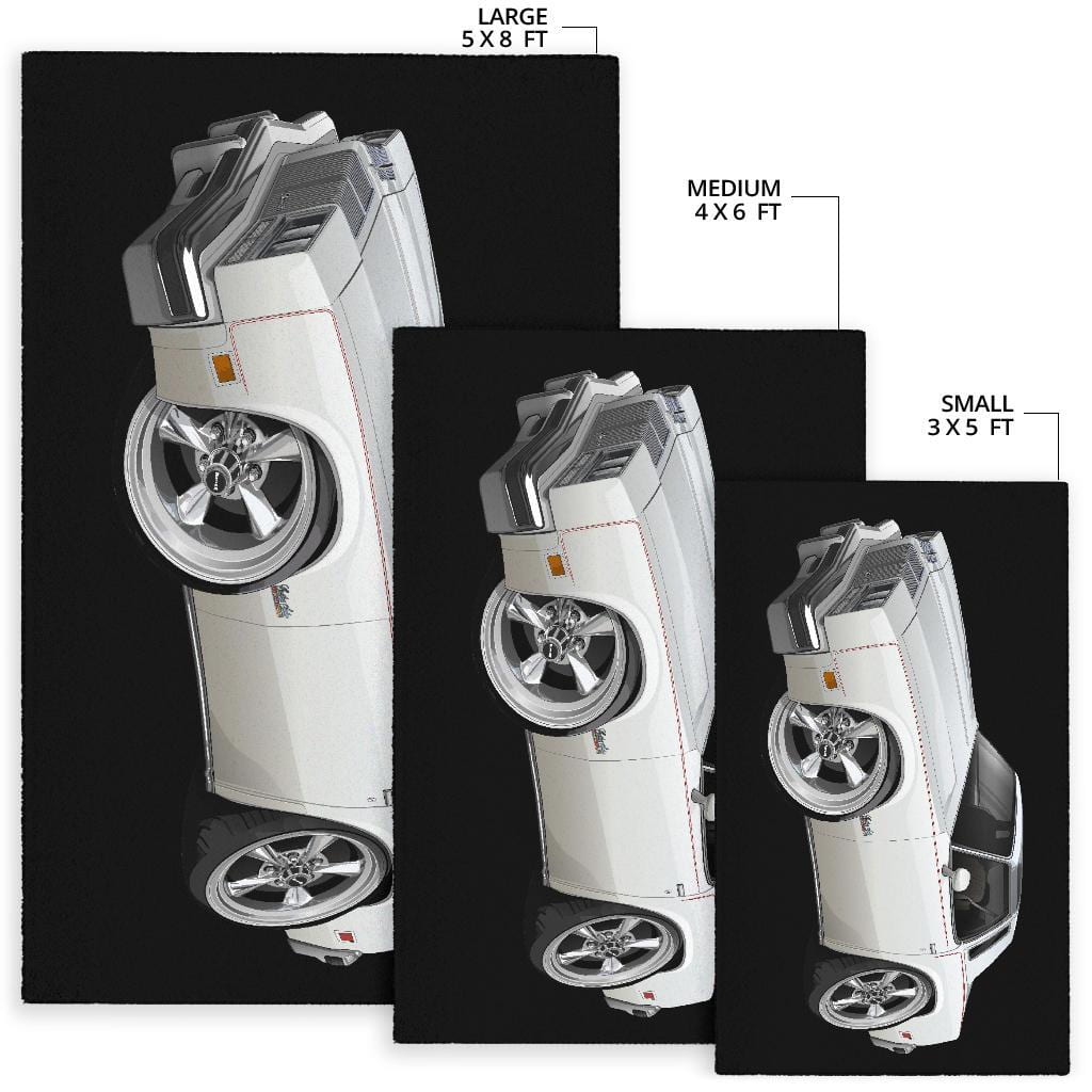 1976 Oldsmobile Cutlass Salon Car Art Area Rug