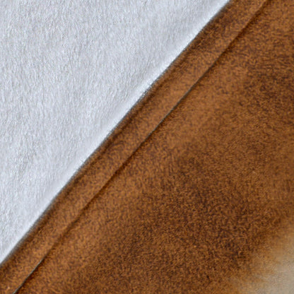 Premium Blanket Shiba Inu Face Hair Blanket