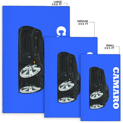 2013 Camaro Car Art Area Rug
