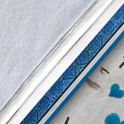 To My Wife Premium Blanket