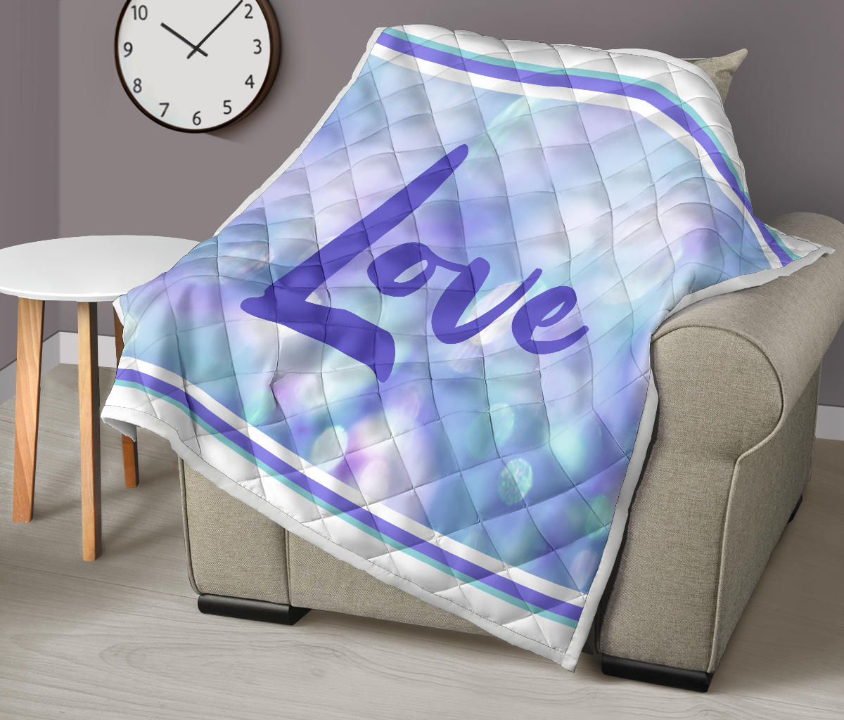 Love Quilt Purple