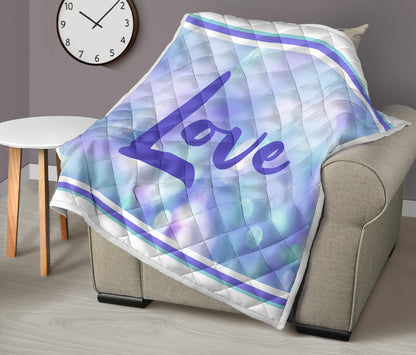 Love Quilt Purple