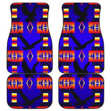Eagle Blue Set of 4 Car Floor Mats