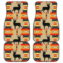 Deer Tan Set of 4 Car Floor Mats