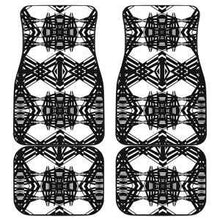 Winter Basketwork Set of 4 Car Floor Mats