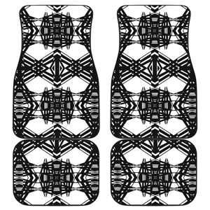 Winter Basketwork Set of 4 Car Floor Mats