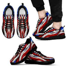 AMERICAN FLAG BLACK SHOE MEN'S