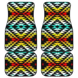 Taos Fire Set of 4 Car Floor Mats