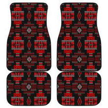 Midnight Red Set of 4 Vehicle Floor Mats