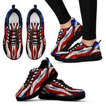 AMERICAN FLAG BLACK SHOE WOMEN'S