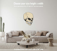 Giant Skull Wall Art Decal Sticker