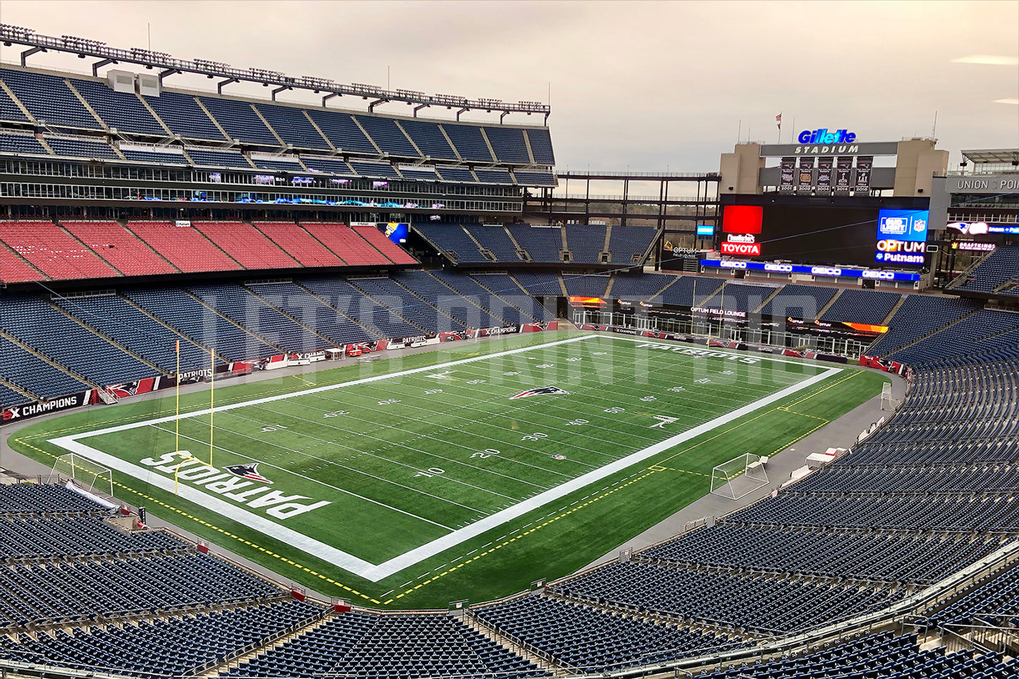 Gillette Stadium Wallpapers Patriots New England Wall Mural proof