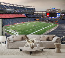 Gillette Stadium Wallpapers Patriots New England Wall Mural living room couch
