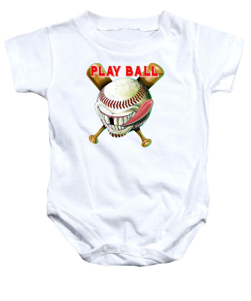 Goofy Baseball - Baby Onesie