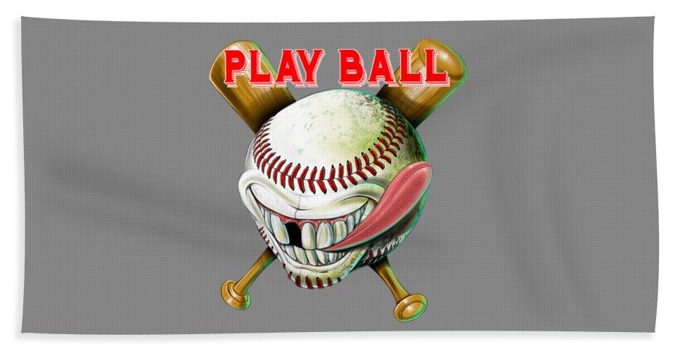 Goofy Baseball - Beach Towel