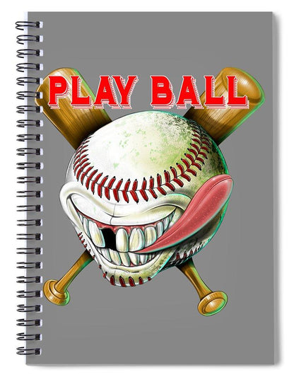 Goofy Baseball - Spiral Notebook