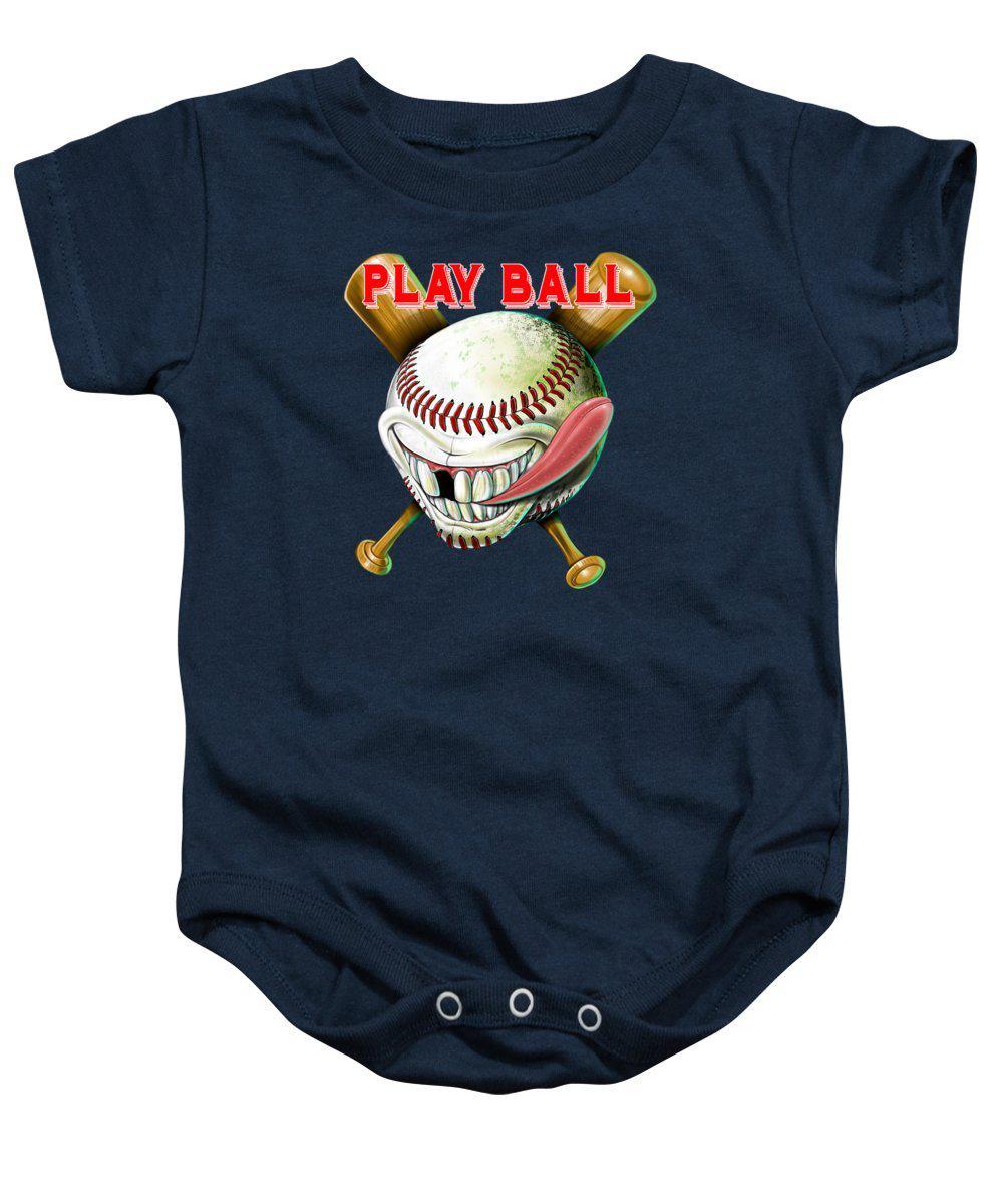 Goofy Baseball - Baby Onesie