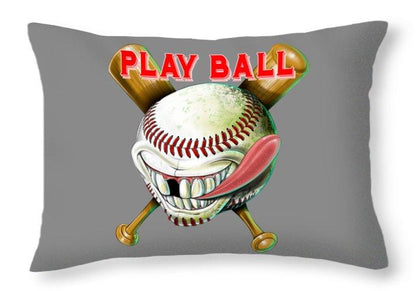 Goofy Baseball - Throw Pillow