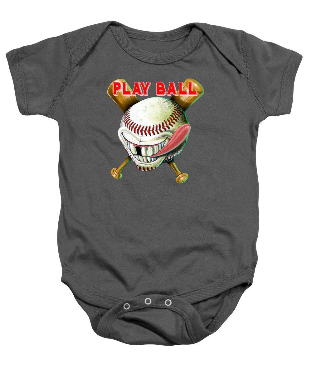 Goofy Baseball - Baby Onesie