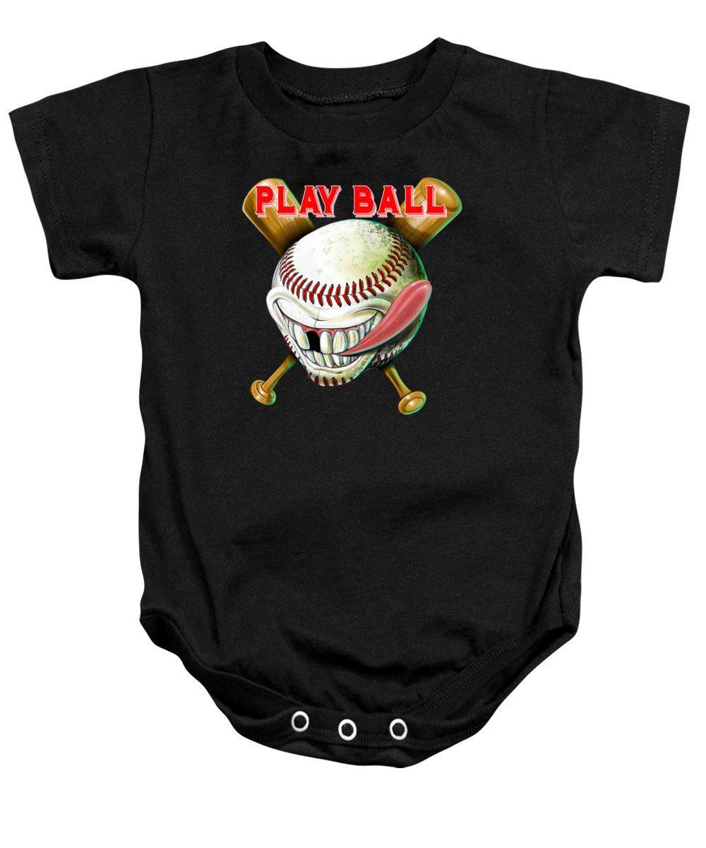 Goofy Baseball - Baby Onesie