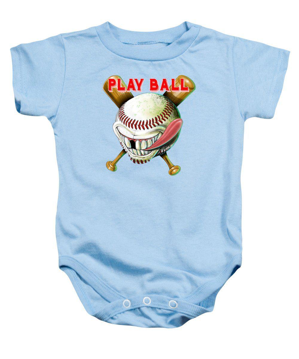 Goofy Baseball - Baby Onesie