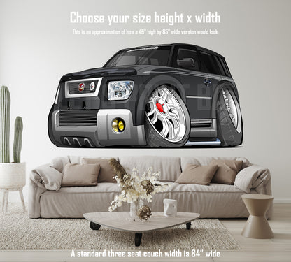 Honda Element car art Wall Decal