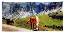 Horses - Beach Towel